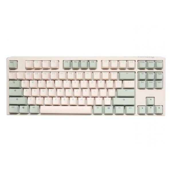 Teclado Mecanico Ducky One 3 Matcha TKL Hotswap Double Shot PBT QUACK Cherry MX Silent Red