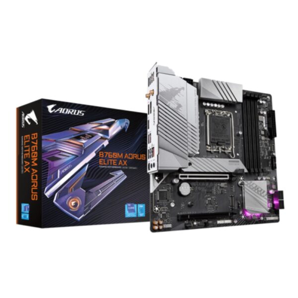 MOTHER GIGABYTE (LGA1700) B760M AORUS ELITE AX 1.3