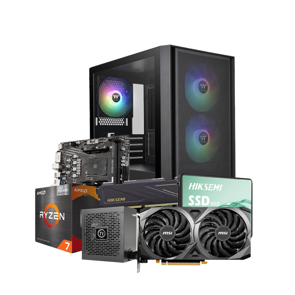 Pc Gamer AMD Ryzen 7-5700G 8G M.2 512Gb RTX 3060 12G (MSI)