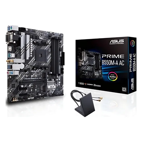 MOTHER ASUS (AM4) PRIME B550M-A AC