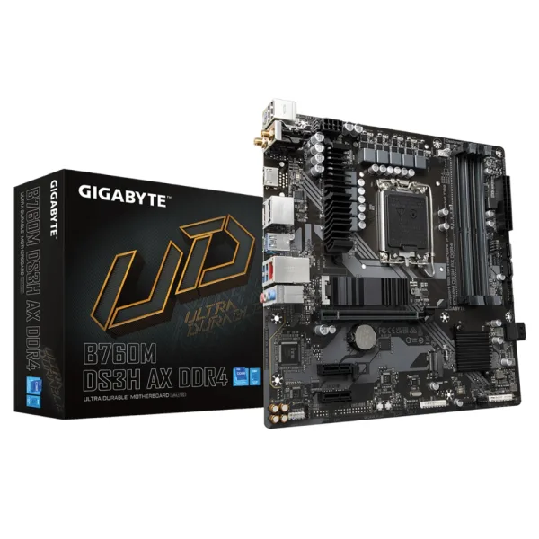 MOTHER GIGABYTE (LGA1700) B760M DS3H AX DDR4