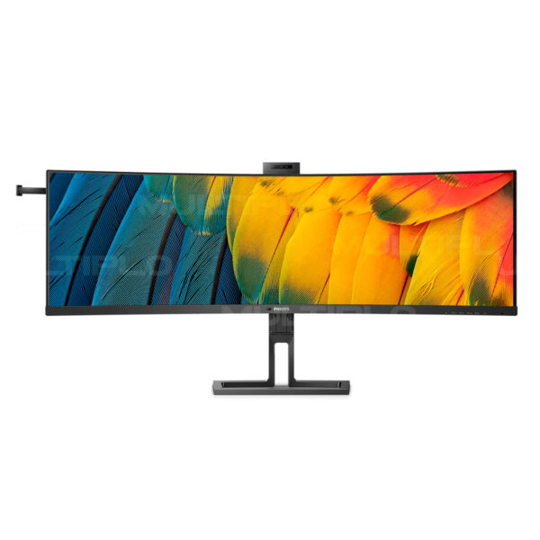 MONITOR LED 445 PHILIPS CURVO SUPERWIDE CON USB 45B1U6900CH55 - CÃMARA WEB 5 MP