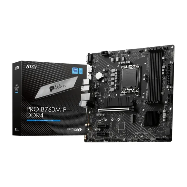 Mother MSI PRO B760M-P DDR5 1700 (12va/13va/14va Gen) (6578)