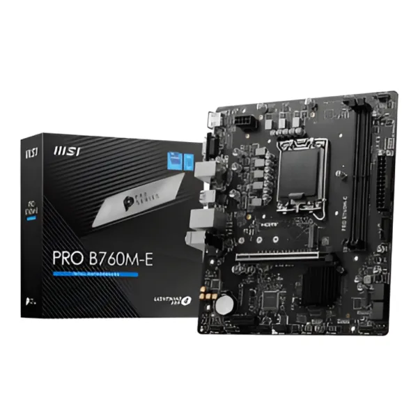 Mother MSI PRO B760M-E DDR5 1700 (12va/13va/14va Gen) (5154)