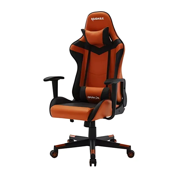 SILLA GAMER RAIDMAX DK606OG NARANJA-NEGRO