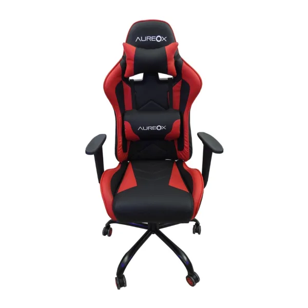 SILLA GAMER AUREOX G200 NEGRA Y ROJO