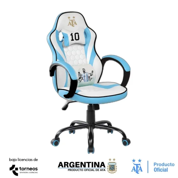SILLA GAMER AFA  ARGENTINA