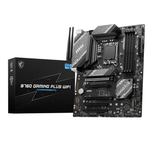 Mother MSI B760 GAMING PLUS WIFI DDR5 1700 (12va/13va/14va Gen) (6561)