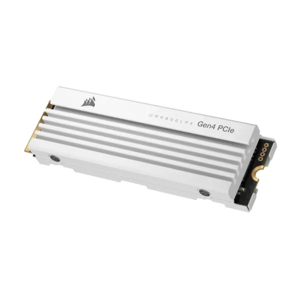 Disco SSD M.2 Corsair 1TB MP600 PRO LPX PCIe Gen4 x 4 NVMe p/PS5 White (2119)