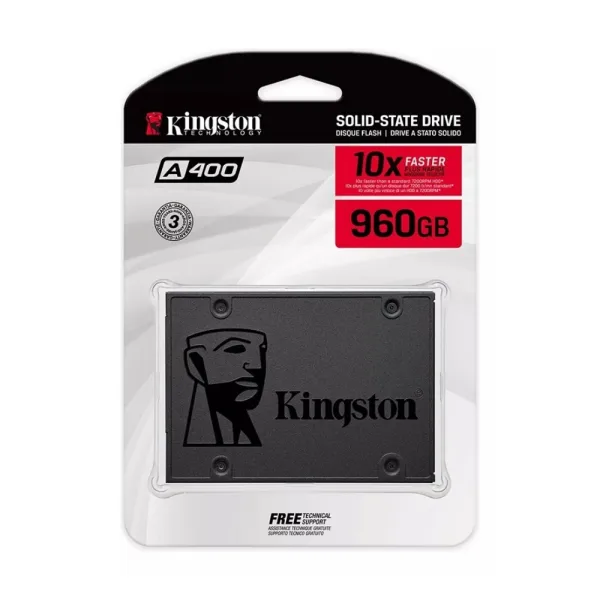 Disco SSD KINGSTON A400 960 GB SATA Interno 7 mm (7357)
